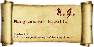 Margrandner Gizella névjegykártya
